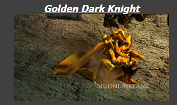 Golden Dark Knight
