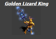 Golden Lizard King